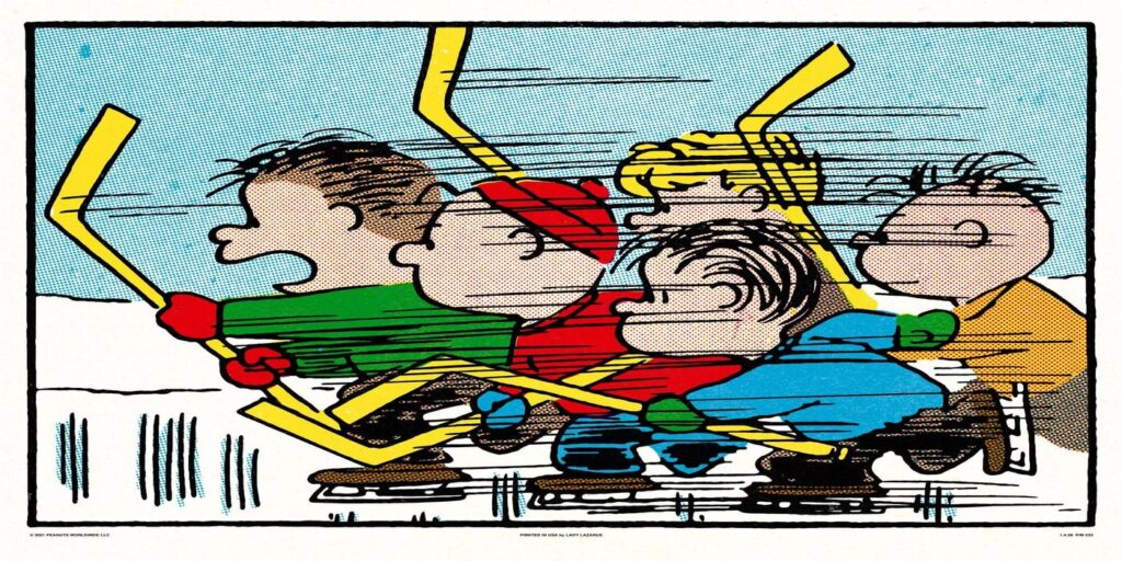 10 bandes dessinées Peanuts les plus drôles sur le hockey