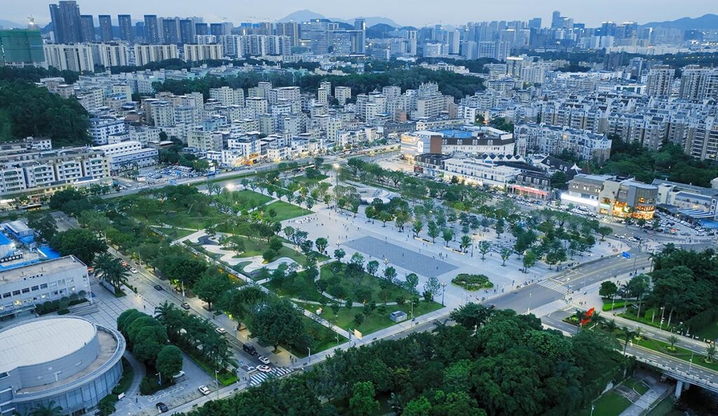 Le prix du paysage de l'année 2024 est décerné à Régénération de la vitalité, Shenzhen Guanlan Riverside Plaza