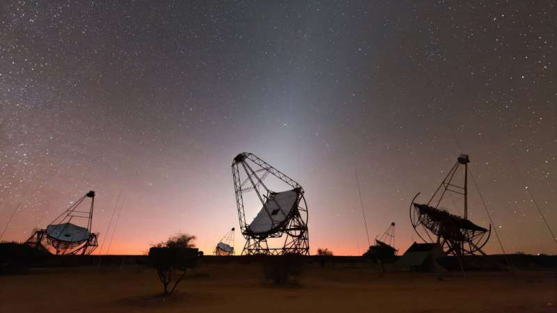 Les astronomes mesurent les électrons cosmiques aux énergies les plus élevées à ce jour