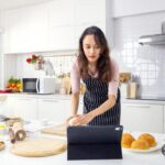 Marché des cours de cuisine en ligne